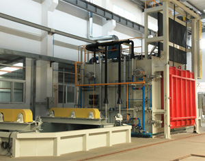 大型箱式爐調(diào)質(zhì)生產(chǎn)線(xiàn)